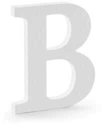 Fa betűk fehér, B 11cm, db-os