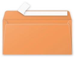Clairefontaine Boríték Clairefontaine Pollen LA/4 11x22 cm 120gr papír, szilikonos narancssárga (5495C)