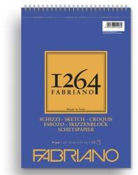Fedrigoni Skicctömb rajzpapír A/3 FABRIANO 1264 120lap felül spirálos 90g (ME19100639)