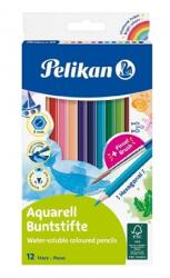 Pelikan Színes ceruza készlet 12db-os PELIKAN akvarell hatszögletű (00700672)