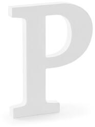  Fa betűk fehér, P 11cm, db-os