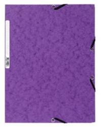Exacompta Gumis mappa A/4 EXACOMPTA karton prespán, lila