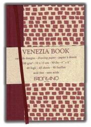 Fedrigoni Skicckönyv rajzpapír 10x15 FABRIANO Venezia 40lap keményfedeles 200g (ME8001348161103)