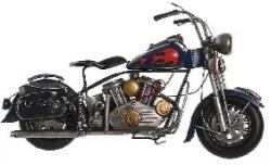  Dekoráció makett fém motor 36x14x21cm 2féle 1db