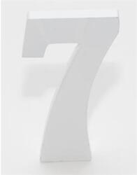  Fa számok fehér, 7-es 11cm, db-os