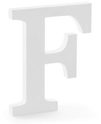 Fa betűk fehér, F 11cm, db-os