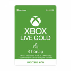 Microsoft 3 hónapos Xbox Game Pass Core előfizetés DIGITÁLIS KÓD (e-mailben is kérhető! )