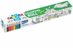 CARIOCA Dzsungel színező henger 8 db ceruzával - Carioca (42978)