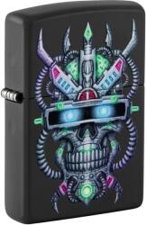 Zippo Öngyújtó, Cyber Skull Design 48516