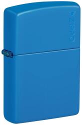 Zippo Öngyújtó, Classic Sky Blue Matte Zippo Logo 48628ZL