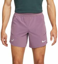 Nike Férfi tenisz rövidnadrág Nike Dri-Fit Rafa Short - violet dust/green glow/white