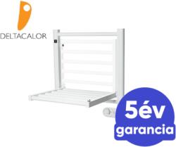 Deltacalor PAPILLON 150 Watt elektromos törölközőszárítós radiátor - nyitható radiátor taggal (fehér) (SEP1050050FB)