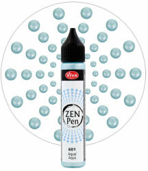 Viva Decor Zen Pen pöttyöző festéktoll, 28 ml - vízkék