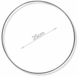  Fém karika ezüst 35cm - kosarbolt