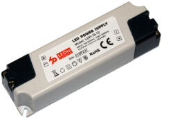 10 LEDis LDP-15-12, LED tápegység, 15W / 12V