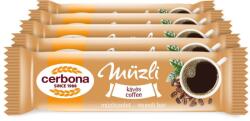Cerbona Baton musli cu cafea și glazură albă Cerbona - 5 x 20 g / Pachet de gustări (CWSCE953610120T)