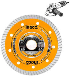 INGCO Disc diamantat Ultra Subtire, 115 mm, Turbo (DMD031151HT) - dauto