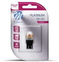 m-tech Bec LED, CANBUS, W21W T20, 12-24V, W23x16d, Alb Rece (LB829W-01B)