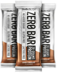 BioTechUSA USA Zero Bar protein szelet dupla csokoládé - 50g - vitaminbolt