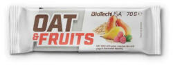 BioTechUSA USA Oat & Fruit joghurtos körte-málna szelet - 70g - vitaminbolt - 430 Ft