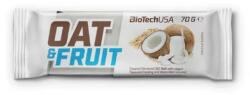 BioTechUSA USA Oat & Fruit kókusz-joghurt szelet - 70g