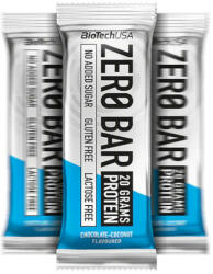 BioTechUSA USA Zero Bar protein szelet csokoládé - kókusz - 50g - vitaminbolt