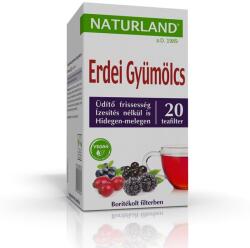 Naturland gyümölcstea erdei gyümölcs tea - 20 filter - vitaminbolt - 963 Ft