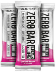BioTechUSA USA Zero Bar protein szelet csokoládé - marcipán - 50g - vitaminbolt - 690 Ft