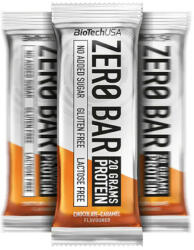 BioTechUSA USA Zero Bar protein szelet csokoládé - karamell - 50g - vitaminbolt - 650 Ft