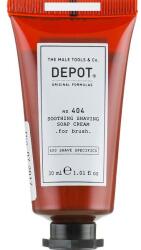 Depot Cremă de ras cu efect calmant - Depot Shave Specifics 404 Soothing Shaving Soap Cream 30 ml