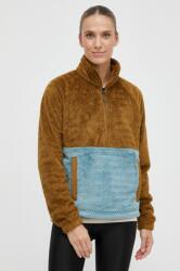 Marmot sportos pulóver Homestead Fleece barna, mintás - barna XS