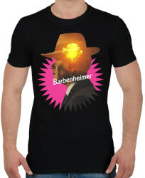 printfashion Barbenheimer - Férfi póló - Fekete (14115156)