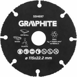 GRAPHITE 115 mm 55H697 Disc de taiere