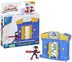 Spider-Man Spider-Man, Spidey si prietenii, Miles si banca, set cu figurina