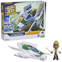 Star Wars Star Wars, Young Jedi Adventures, Kai Brightstar, figurina cu vehicul - smyk - 149,99 RON Figurina