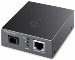 Tp-Link Media Convertor WDM, 1x LAN Gigabit, suporta Auto-MDI/MDIX, Extensie fibra oprica pana la 2000 m, Tp-Link TL-FC311A-2 (TL-FC311A-2)