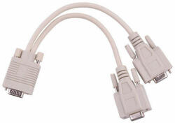 Atu Tech Cablu adaptor VGA, 15pini tata, 2 x 15 pini mama, KPO3869 (KPO3869)