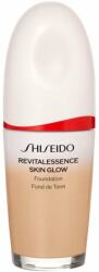 Shiseido Revitalessence Skin Glow Foundation könnyű alapozó világosító hatással SPF 30 árnyalat Silk 30 ml