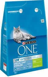 ONE 2x3kg PURINA ONE Sterilized pulyka száraz macskatáp