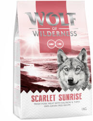 Wolf of Wilderness 5 kg Wolf of Wilderness "Scarlet Sunrise" - lazac & tonhal száraz kutyatáp