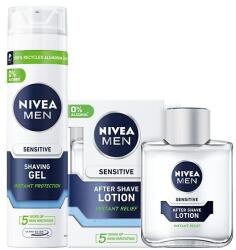 Nivea promóciós csomag After Shave Sensitive + Sensitive borotvagél