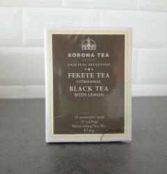Mecsek Tea Korona Fekete tea citrommal, 15x2g teafilter