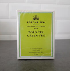 Mecsek Tea Korona Zöld tea, 15x2g teafilter