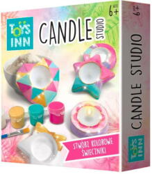 Stnux Jucarie creativa Stnux Creative Kit Candles Studio plaster candle holders (STN7847)