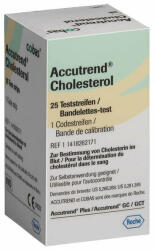  Тест Ленти За Холестерол , Roche Accutrend Cholesterol Test Strips 25 pcs