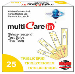  BSI Multicare Тест Ленти За Триглицериди 25 Бр