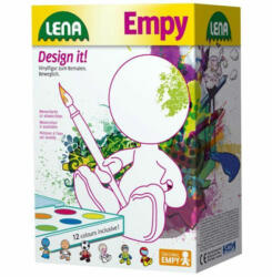 LENA LENA: Empy golyófejű kifesthető ülő fiú figura 18 cm (42826)