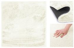  Covor din blana artificiala de iepure crem, LOVIKA Dimensiune: 100 x 100 cm Covor