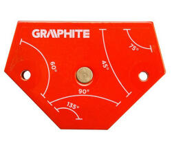 GRAPHITE Vinclu magnetic pentru sudara 64x95x14mm Graphite 56H904 (56H904)