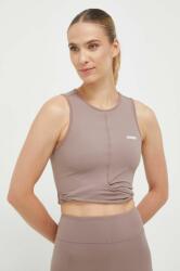 Guess top női, barna - barna S - answear - 25 990 Ft